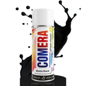 Matte Black Spray Paint 400 ml